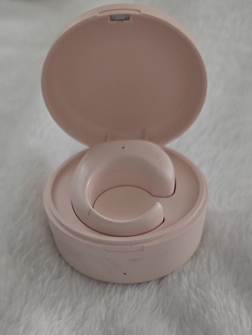 Wireless Finger Remote Scrolling with Charging Case - Pink